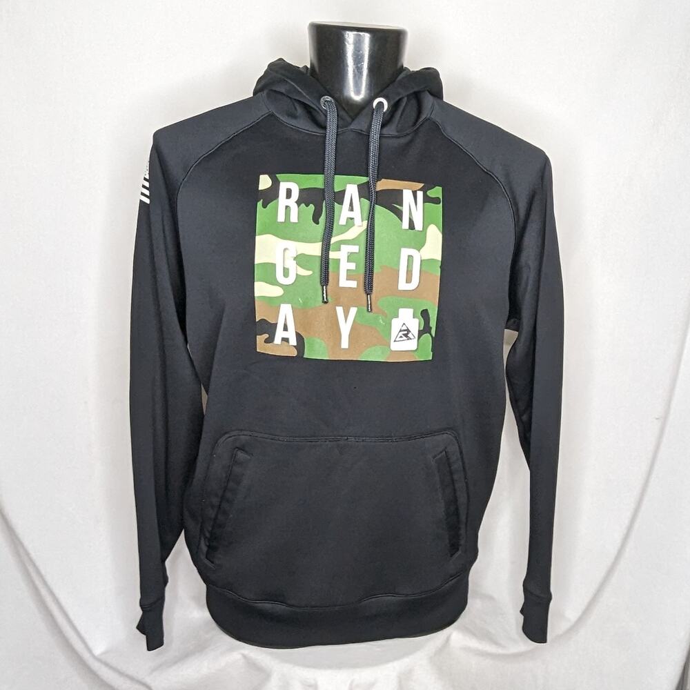Sport Tek Range Day Hoodie Men's Black Sweatshirt Large